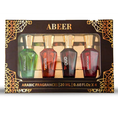 Abeer Arabic Gift Set Pack of 4