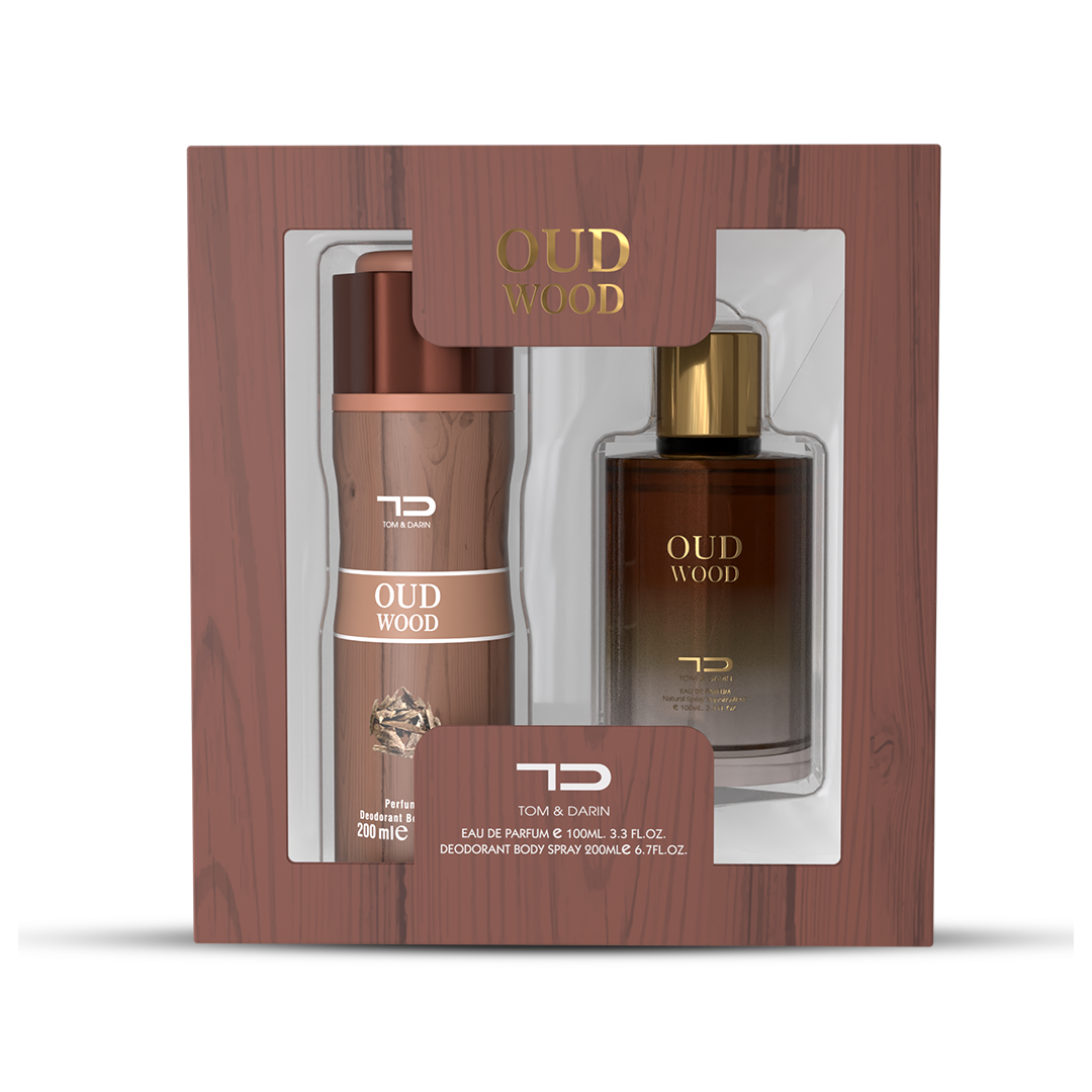 Oud Wood Combo Set - Perfume 100ml + Deodorant 200ml