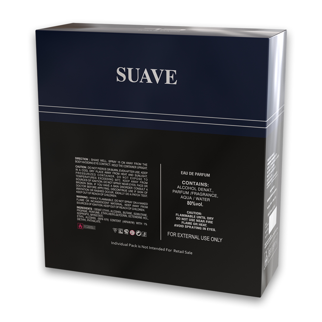 Suave Combo Set - Perfume 100ml + Deodorant 200ml